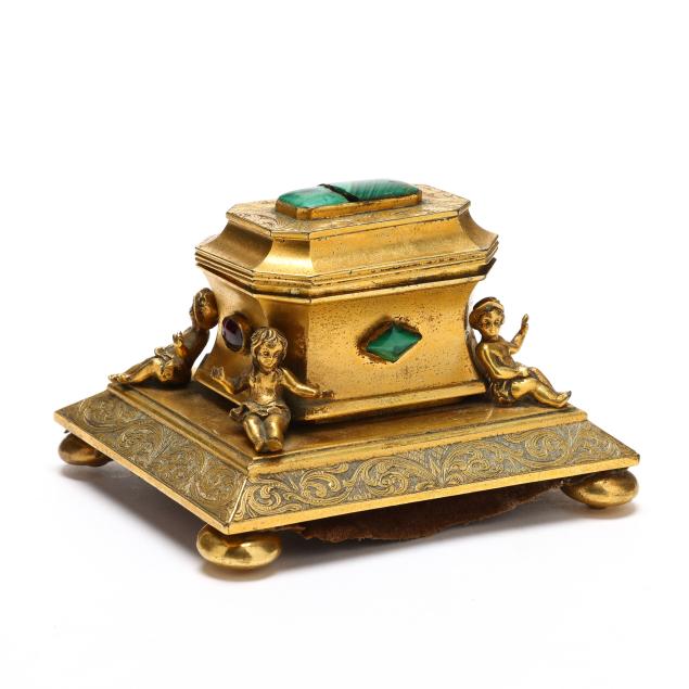 a-fine-continental-malachite-and-jewel-mounted-ormolu-encrier