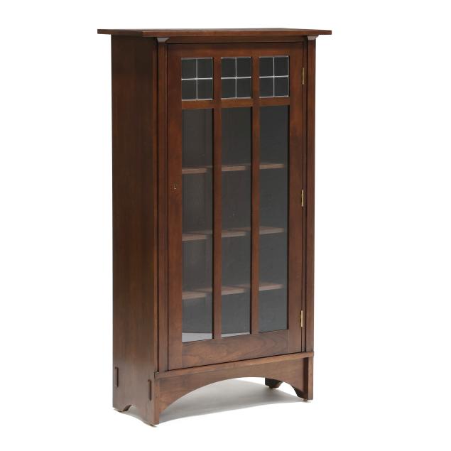 stickley-mission-style-cherry-bookcase