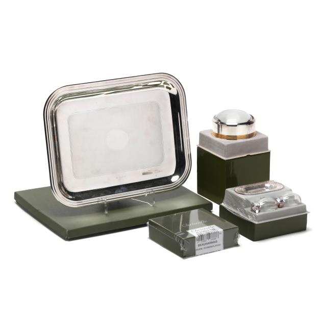 christofle-collection-of-sterling-and-silver-plated-accessories