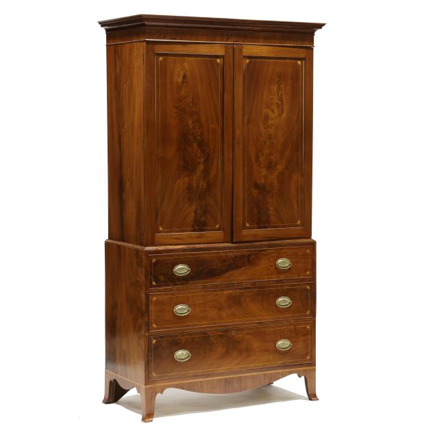 jim-mcmartin-hand-crafted-georgian-style-inlaid-mahogany-linen-press