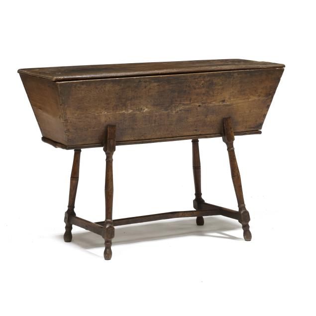 antique-walnut-lidded-dough-box-on-stand