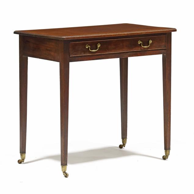 hepplewhite-inlaid-mahogany-one-drawer-writing-table