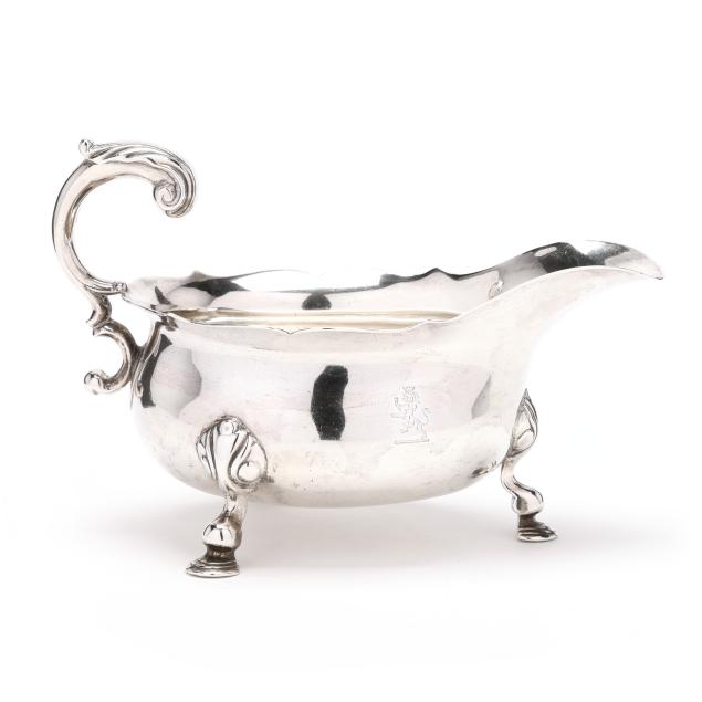 george-ii-silver-gravy-boat-mark-of-benjamin-west