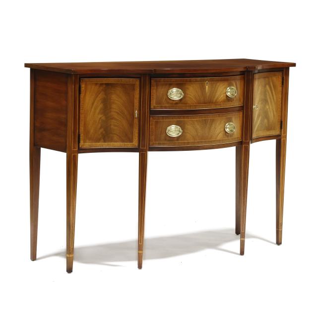 henkel-harris-federal-style-inlaid-mahogany-serpentine-front-sideboard