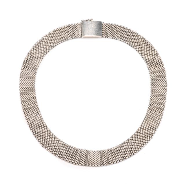 silver-mesh-necklace-saul