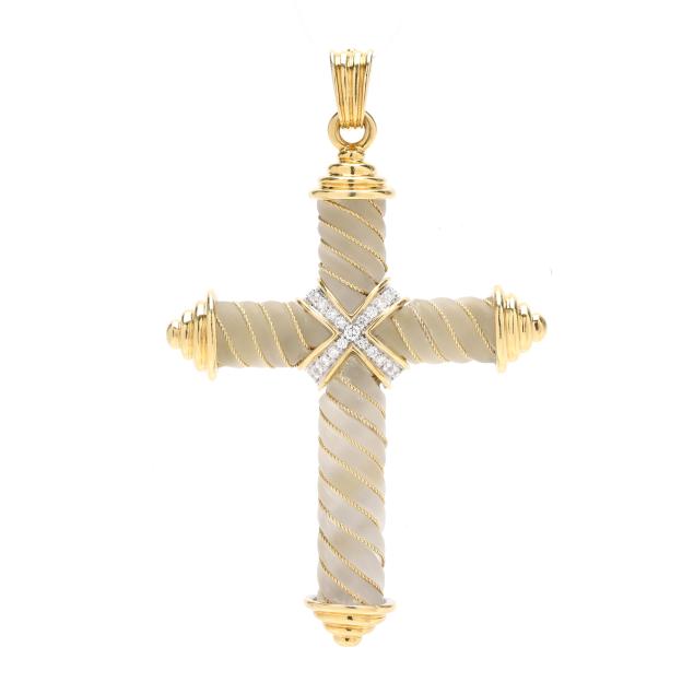 gold-rock-crystal-quartz-and-diamond-cross