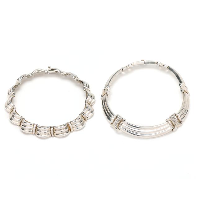 two-sterling-silver-necklaces