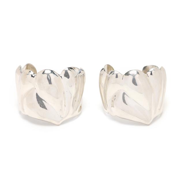 near-pair-of-sculptural-silver-cuff-bracelets-mexico