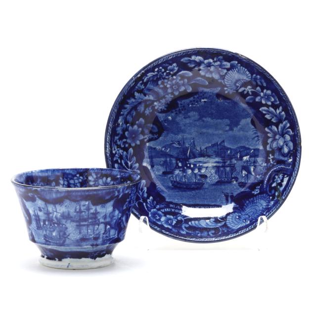 historical-staffordshire-blue-transferware-cup-and-underplate