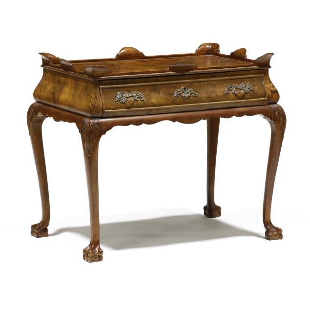 italian-burl-wood-one-drawer-table