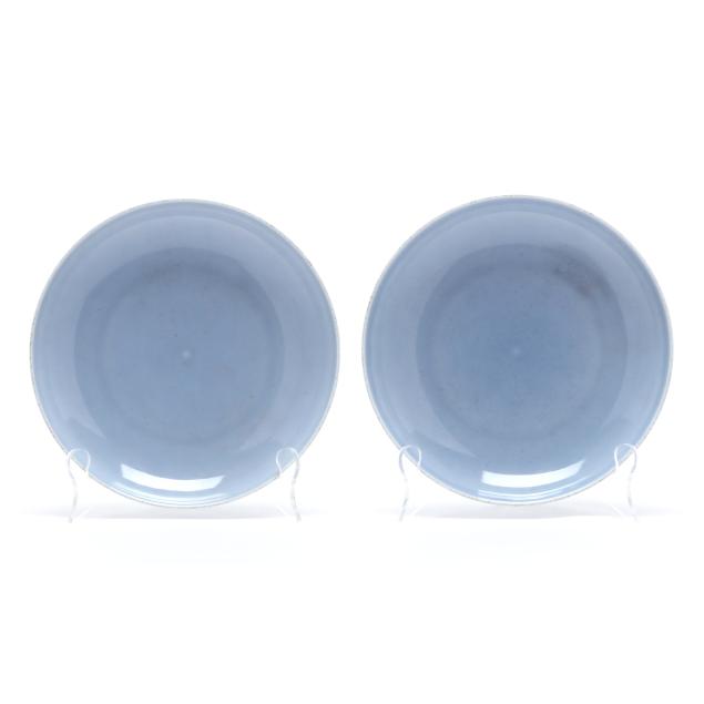 a-pair-of-chinese-clair-de-lune-lavender-blue-porcelain-plates