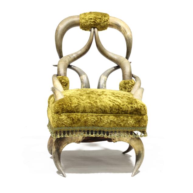 antique-texas-longhorn-chair