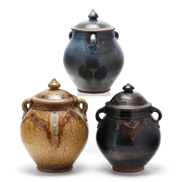 mark-hewitt-nc-b-1955-collection-of-three-covered-pots