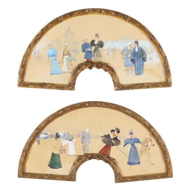 jean-beraud-russian-french-1849-1935-pair-of-parisian-street-scenes