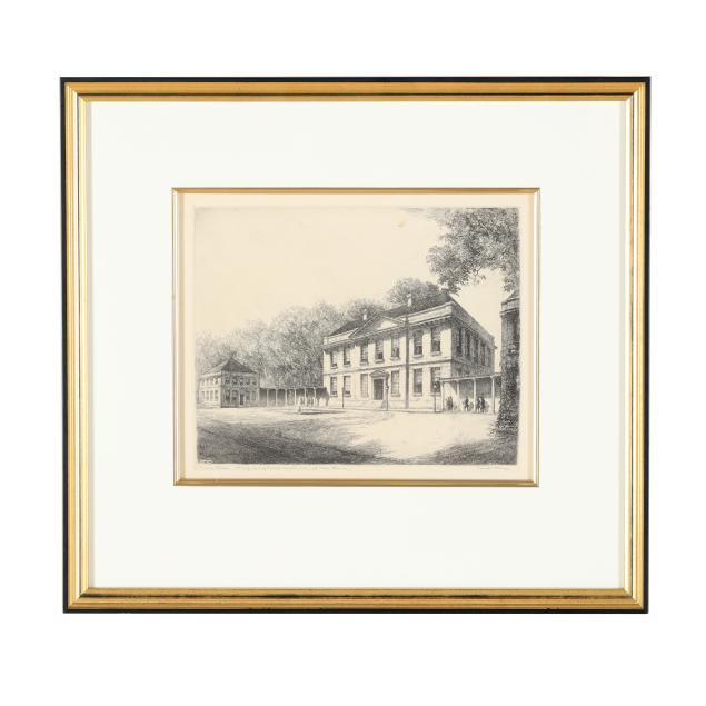 louis-orr-american-1879-1961-i-tryon-s-palace-first-north-carolina-state-capitol-new-bern-i