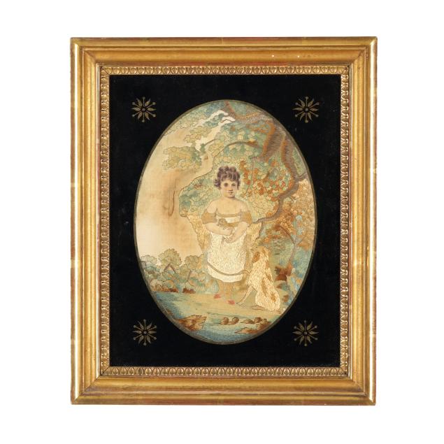 silk-needlework-in-eglomise-frame