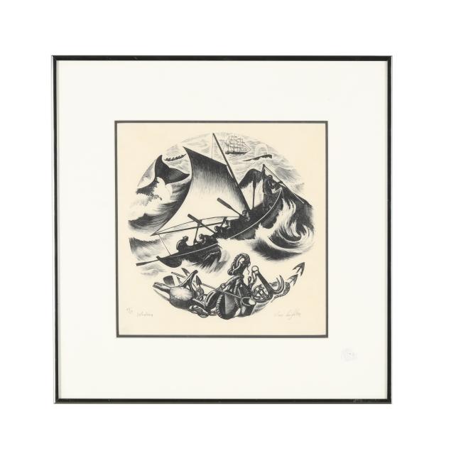 clare-leighton-american-1899-1989-i-whaling-i-from-the-series-i-the-new-england-industries-i