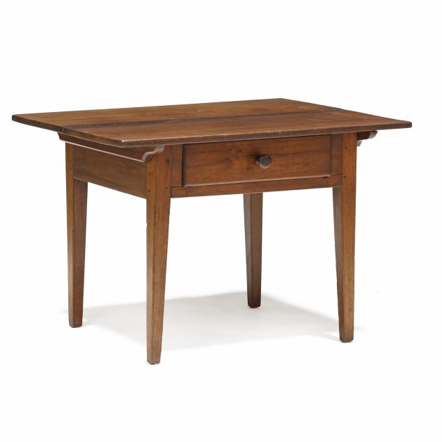 southern-walnut-one-drawer-pin-top-work-table