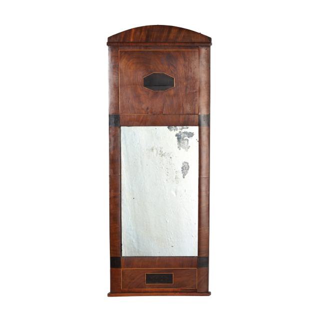 biedermeier-mahogany-pillar-mirror