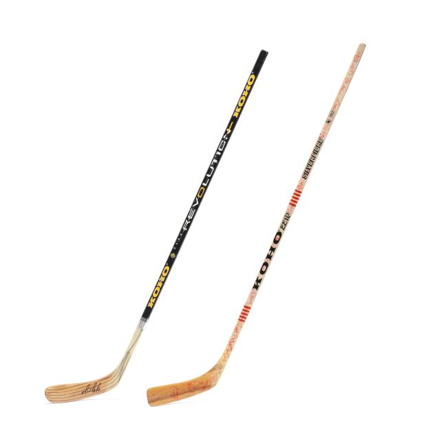 two-autographed-koho-hockey-sticks-including-mario-lemieux