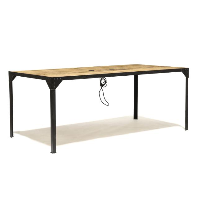 ralph-lauren-custom-reclaimed-wood-and-iron-tall-work-table