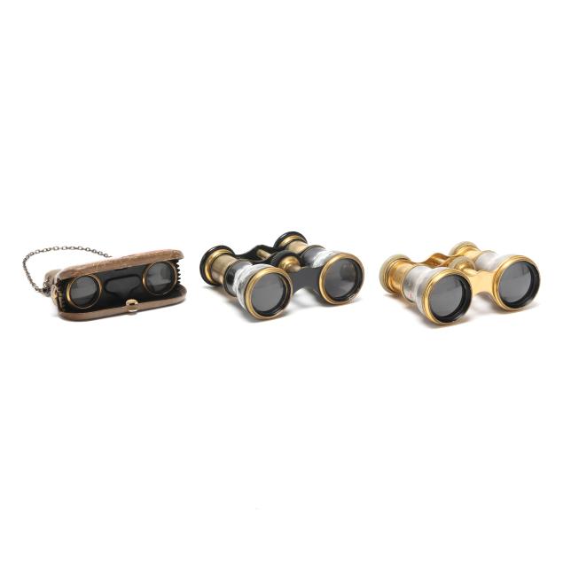 three-pairs-of-enameled-opera-glasses