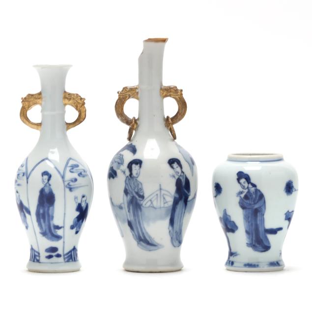 a-group-of-three-chinese-kangxi-porcelain-blue-and-white-vases