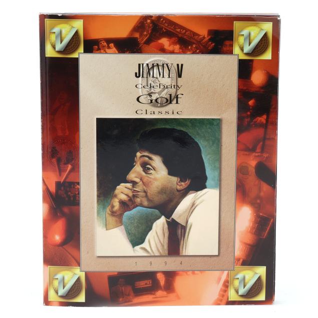 jimmy-v-celebrity-gold-classic-program-with-important-autographs