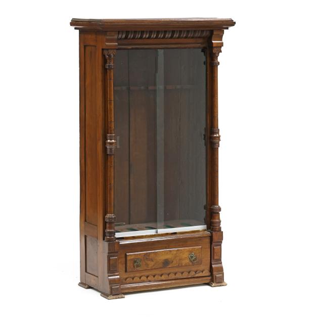american-renaissance-revival-walnut-gun-cabinet