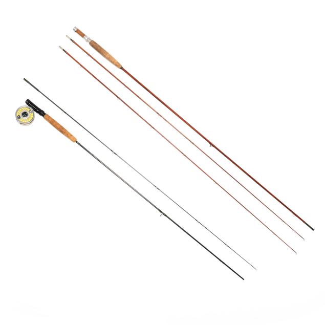 two-orvis-fly-rods-and-one-orvis-reel