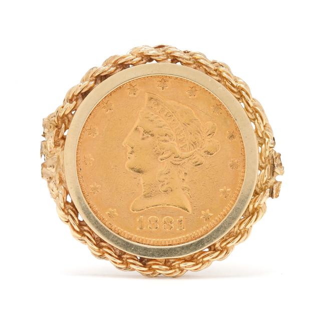 gold-10-liberty-head-coin-in-bezel