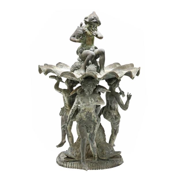 large-figural-bronze-garden-fountain