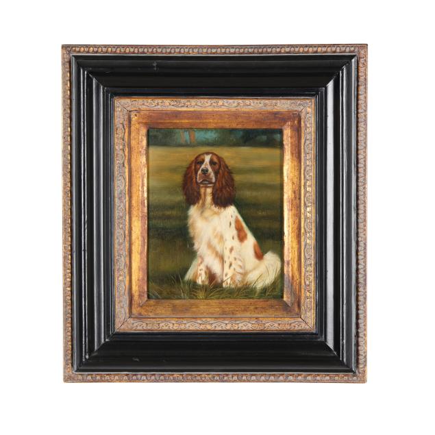 contemporary-painting-of-a-spaniel