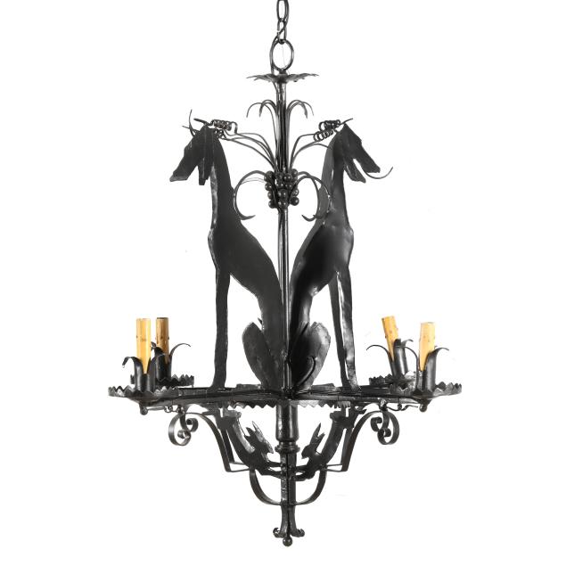 style-of-william-wilhelm-hunt-diederich-1884-1953-hounds-and-hare-chandelier