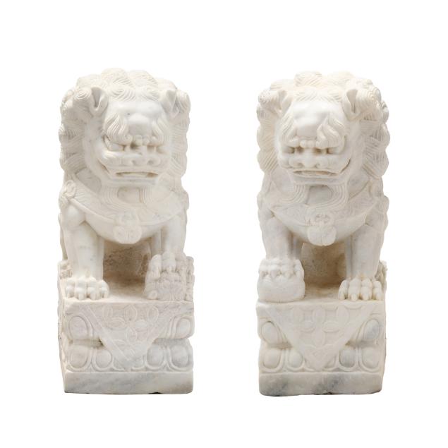 a-pair-of-large-chinese-carved-marble-foo-lions