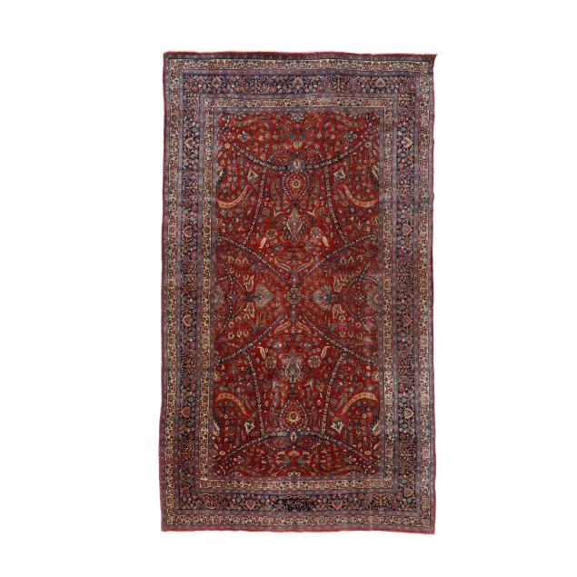 signed-vintage-sarouk-large-room-size-carpet