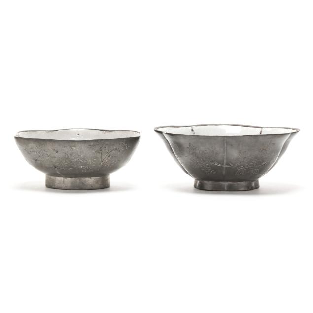 a-pair-of-chinese-pewter-encased-enamel-lobed-bowls