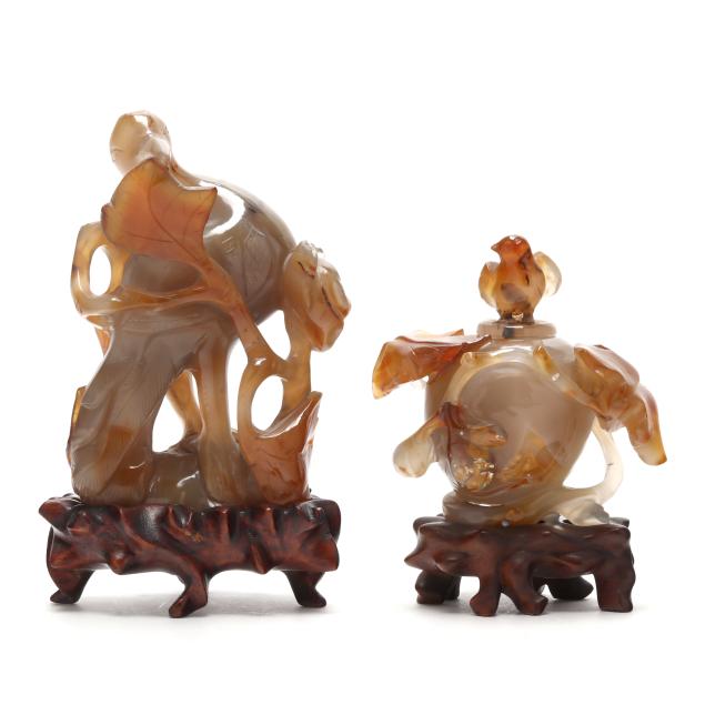 two-chinese-agate-carvings