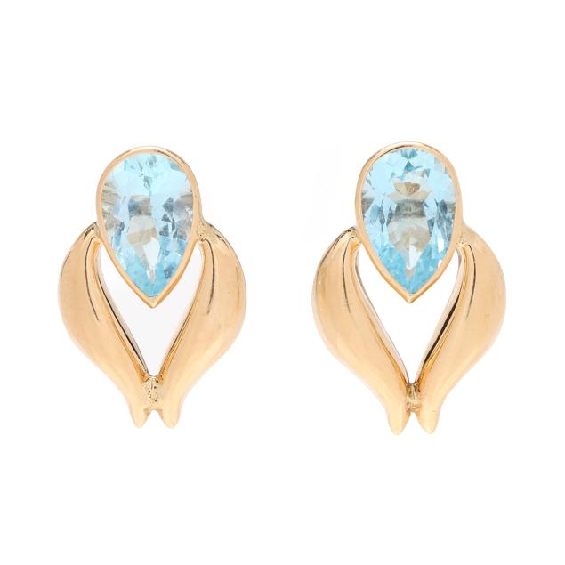 gold-and-blue-topaz-earrings