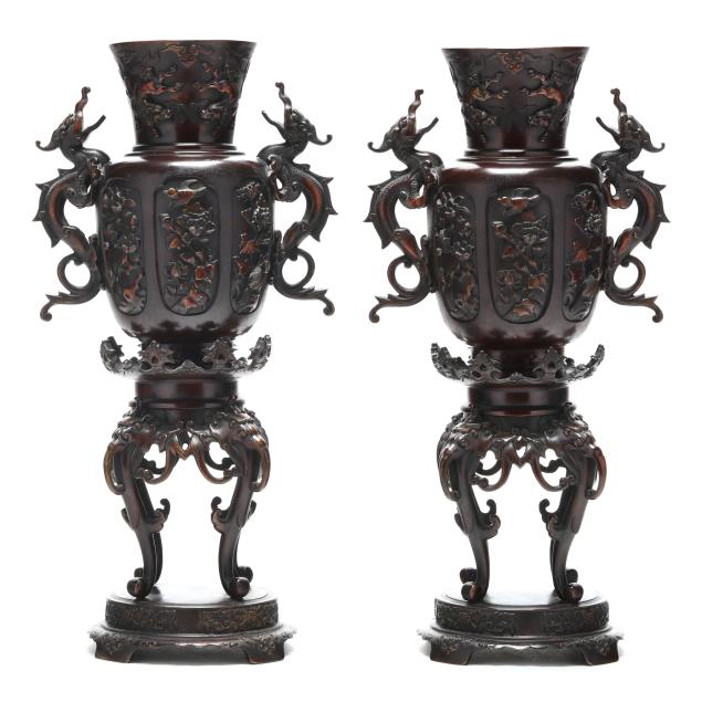 a-pair-of-japanese-meiji-bronze-vases-on-stands