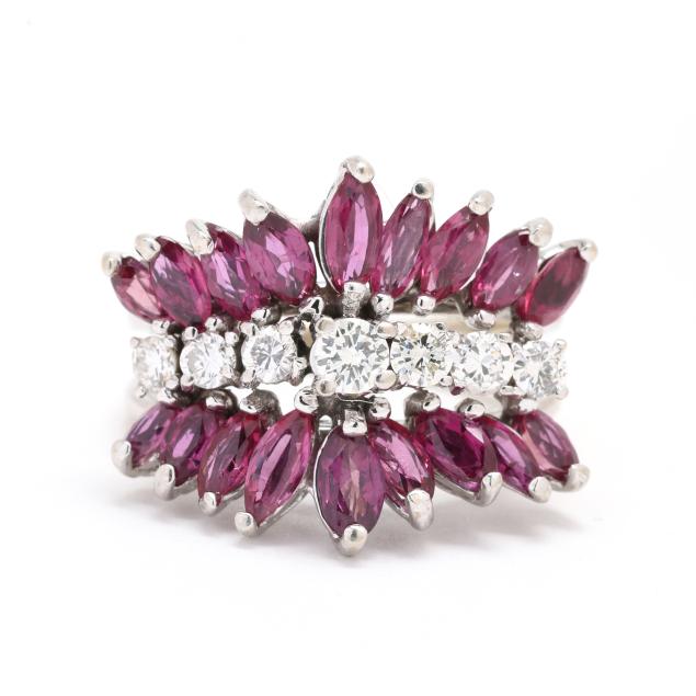 vintage-white-gold-ruby-and-diamond-ring