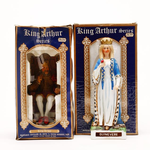 mccormick-bourbon-whiskey-in-king-arthur-series-decanters-mixed-lot-2-bt