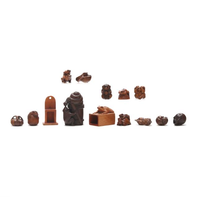 a-collection-of-japanese-netsuke-and-ojime