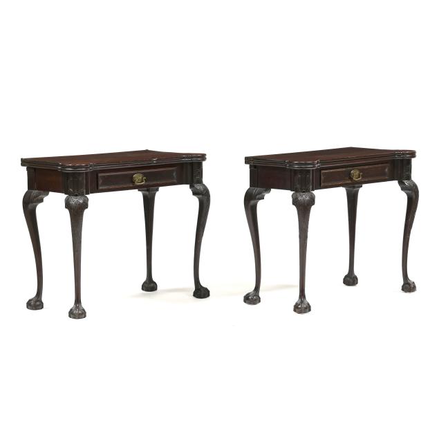 a-rare-pair-of-philadelphia-chippendale-carved-mahogany-card-tables