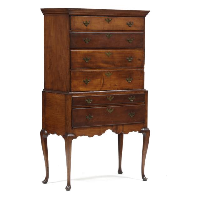 new-england-queen-anne-maple-highboy
