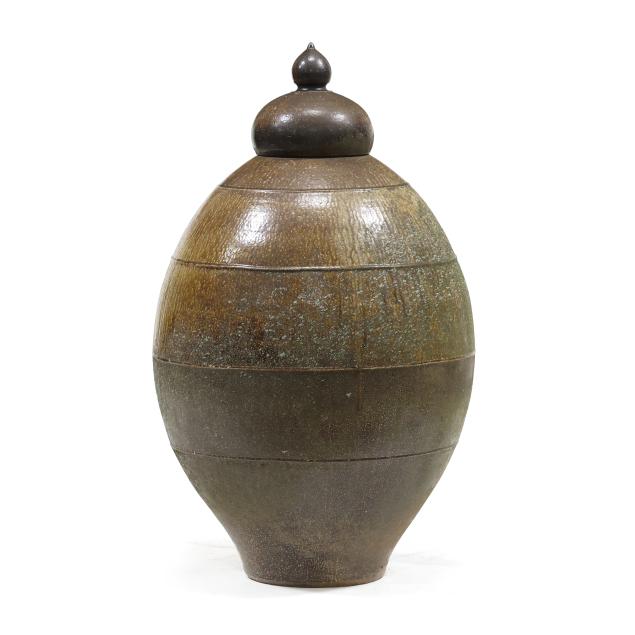 daniel-johnston-nc-b-1971-monumental-lidded-stoneware-vessel
