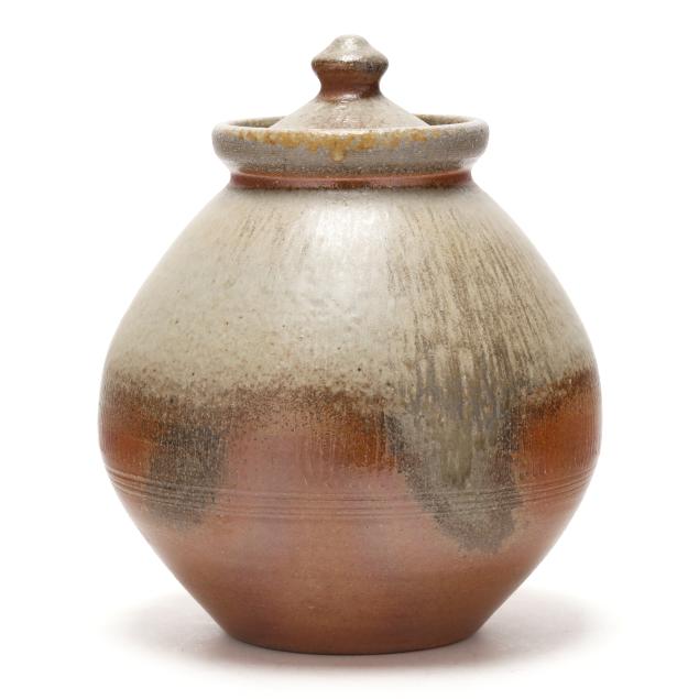 david-stuempfle-seagrove-nc-b-1960-lidded-jar