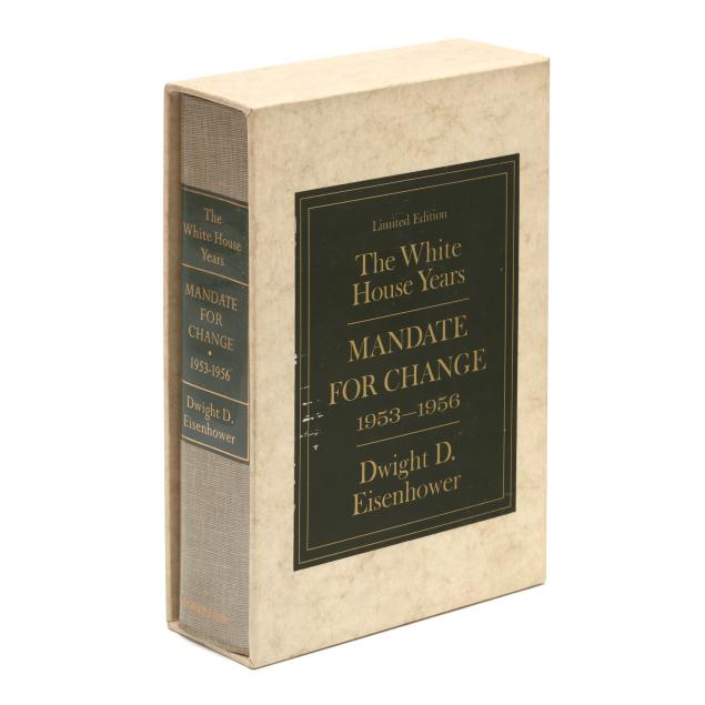 a-signed-limited-edition-of-eisenhower-s-i-mandate-for-change-i