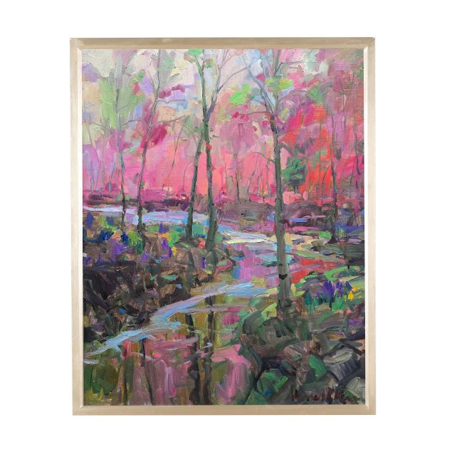 james-p-kerr-american-b-1953-i-plum-tree-creek-i