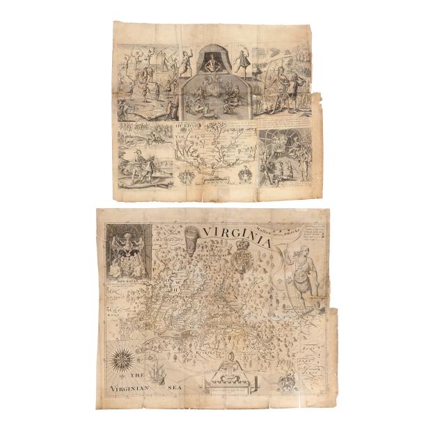 early-19th-century-reproductions-of-two-important-john-smith-maps